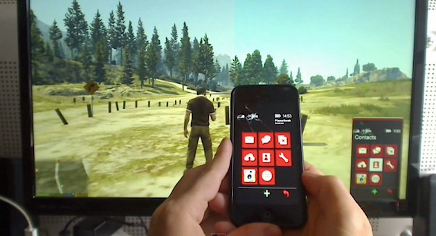 Gta V's Phone Controlled With Phone
