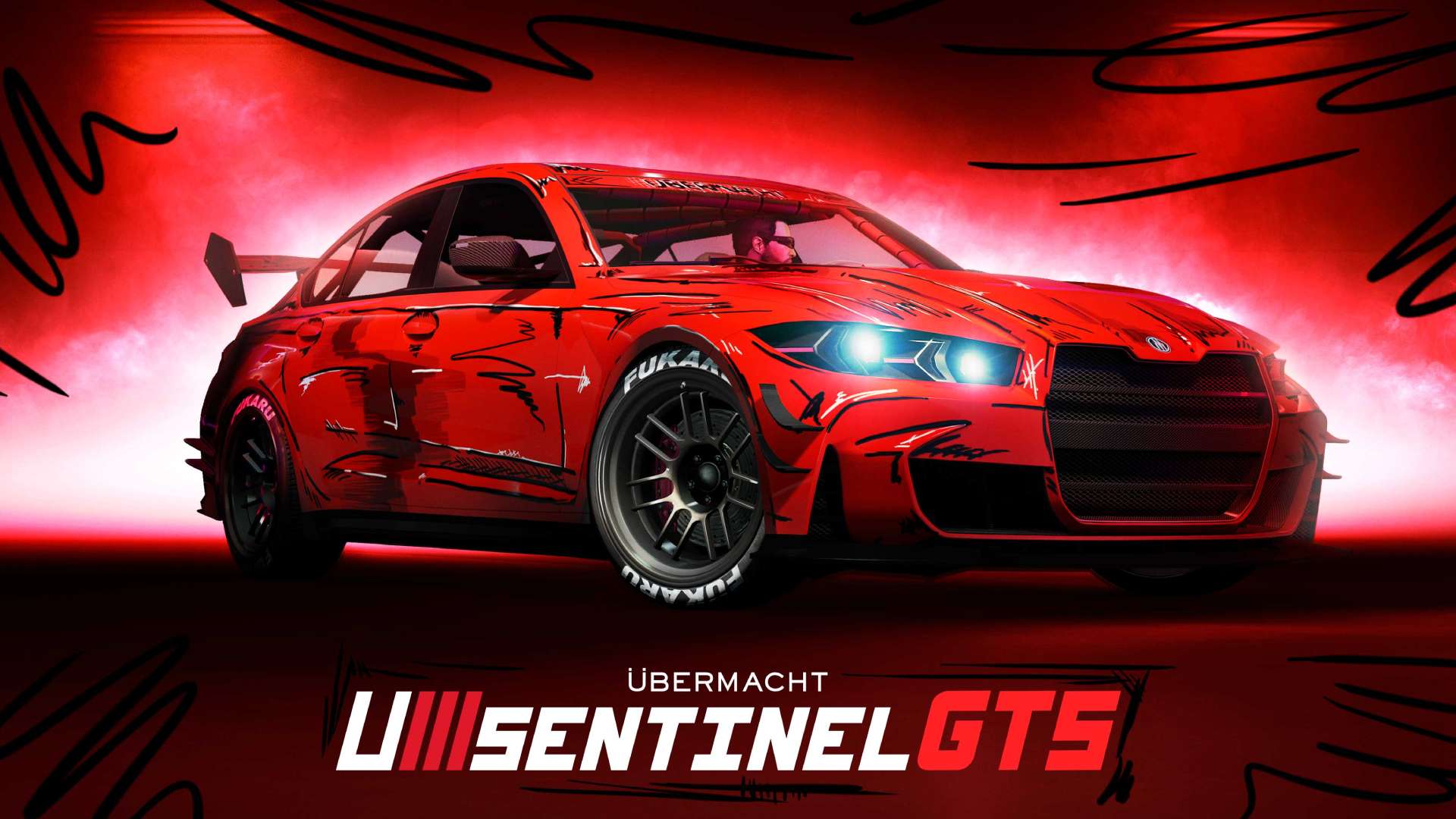 Get the Übermacht Sentinel GTS with the new Cel Shaded livery in the Luxury Autos Showroom.