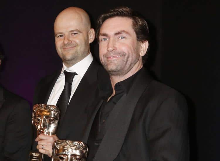 Dan Houser with Leslie Benzies