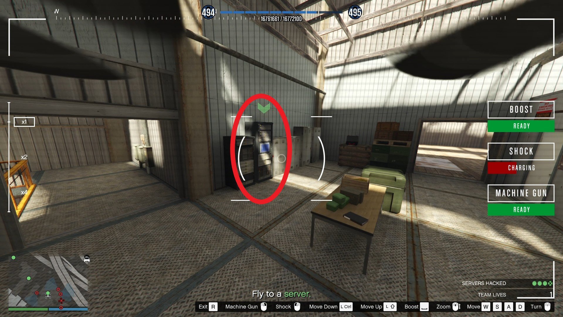 The second server in the office.