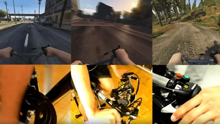 GTA V Used As VR Cycling Simulator