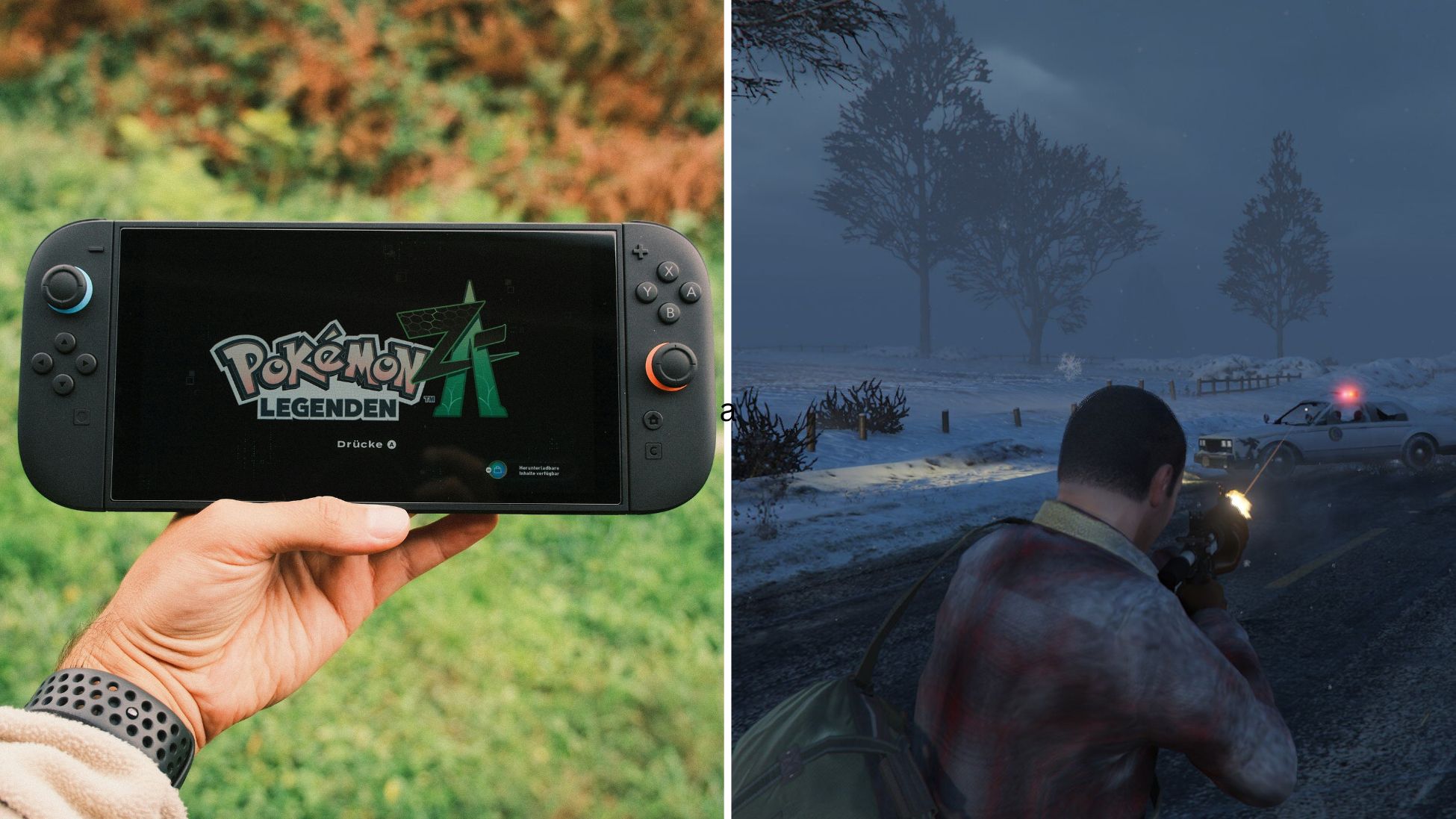 GTA 5 Homebrew Port Now Runs Full Story Missions on a Modded Switch Lite
