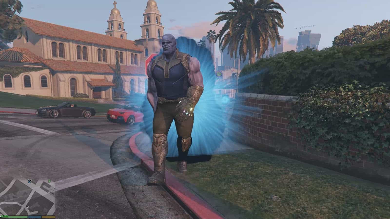 GTA 5 Meets Avengers: Infinity War's Thanos
