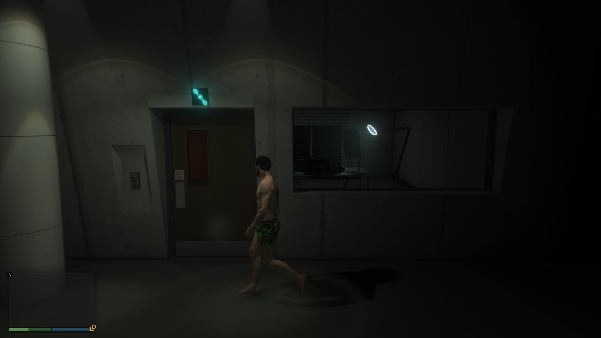 "DNA Strand" logo room.