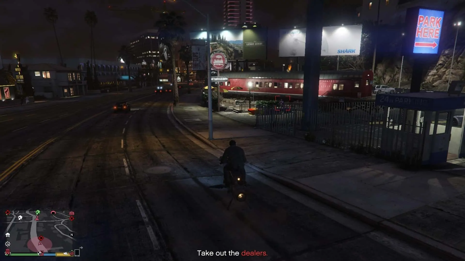 Dealer on the street