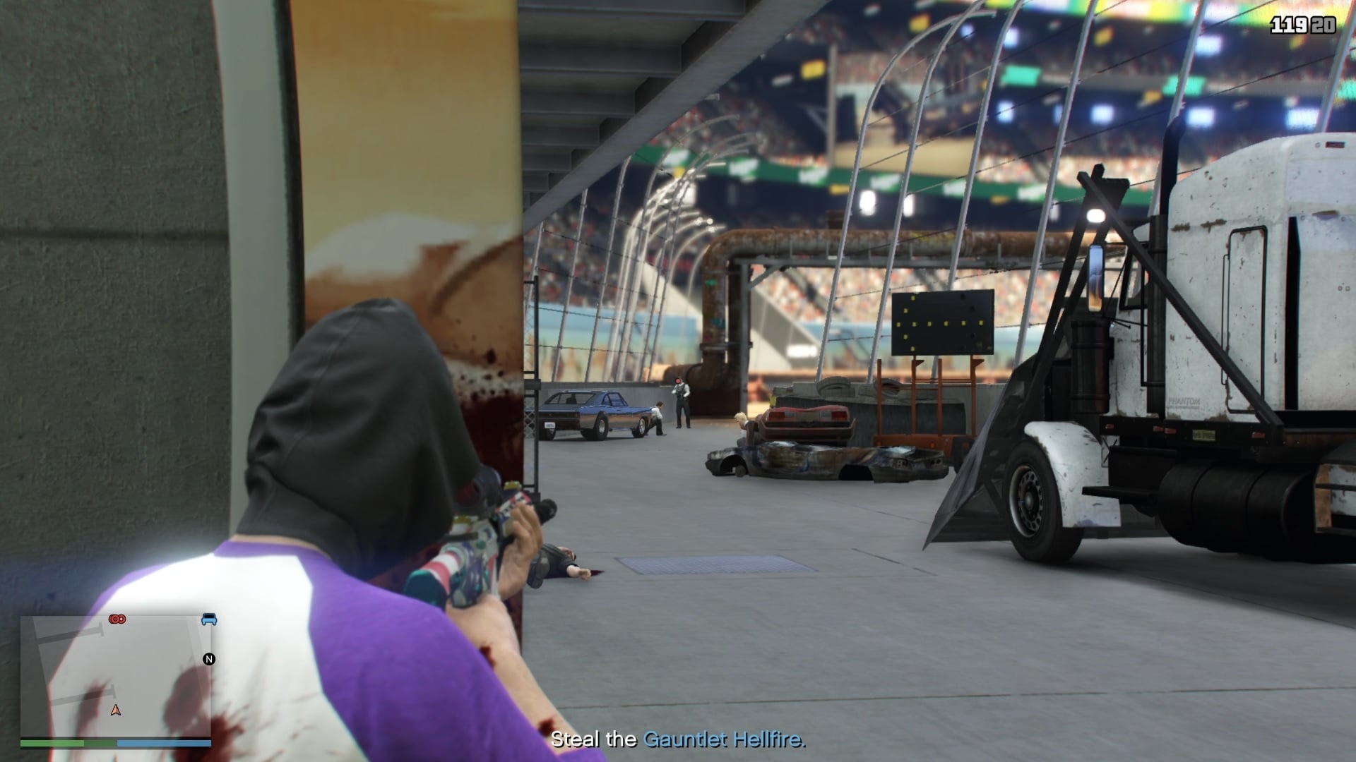 Take them out as you make your way out to the Gauntlet Hellfire.