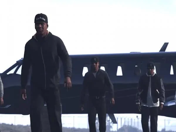 Gta V Meets N.w.a's Straight Outta Compton