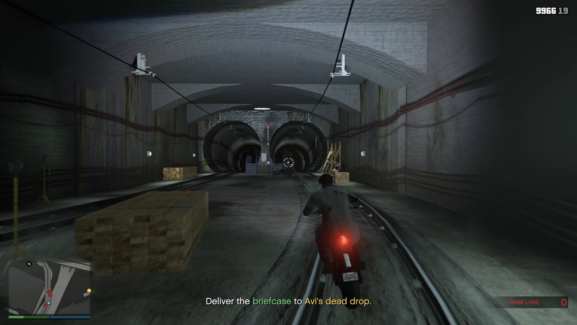 You can also use your weapons to shoot at the enemies ahead of you to temporarily make them lose track of you.