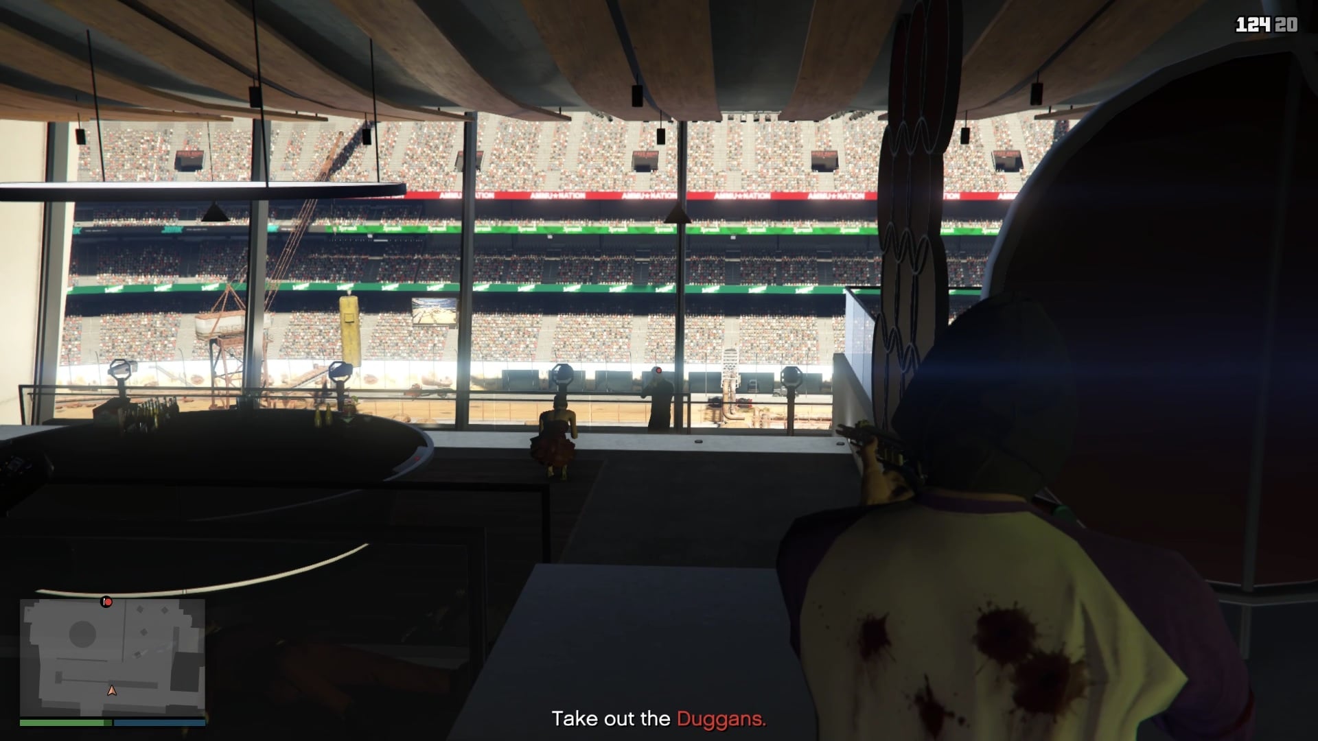 So make sure you get at least 16 headshots when killing the Duggans.