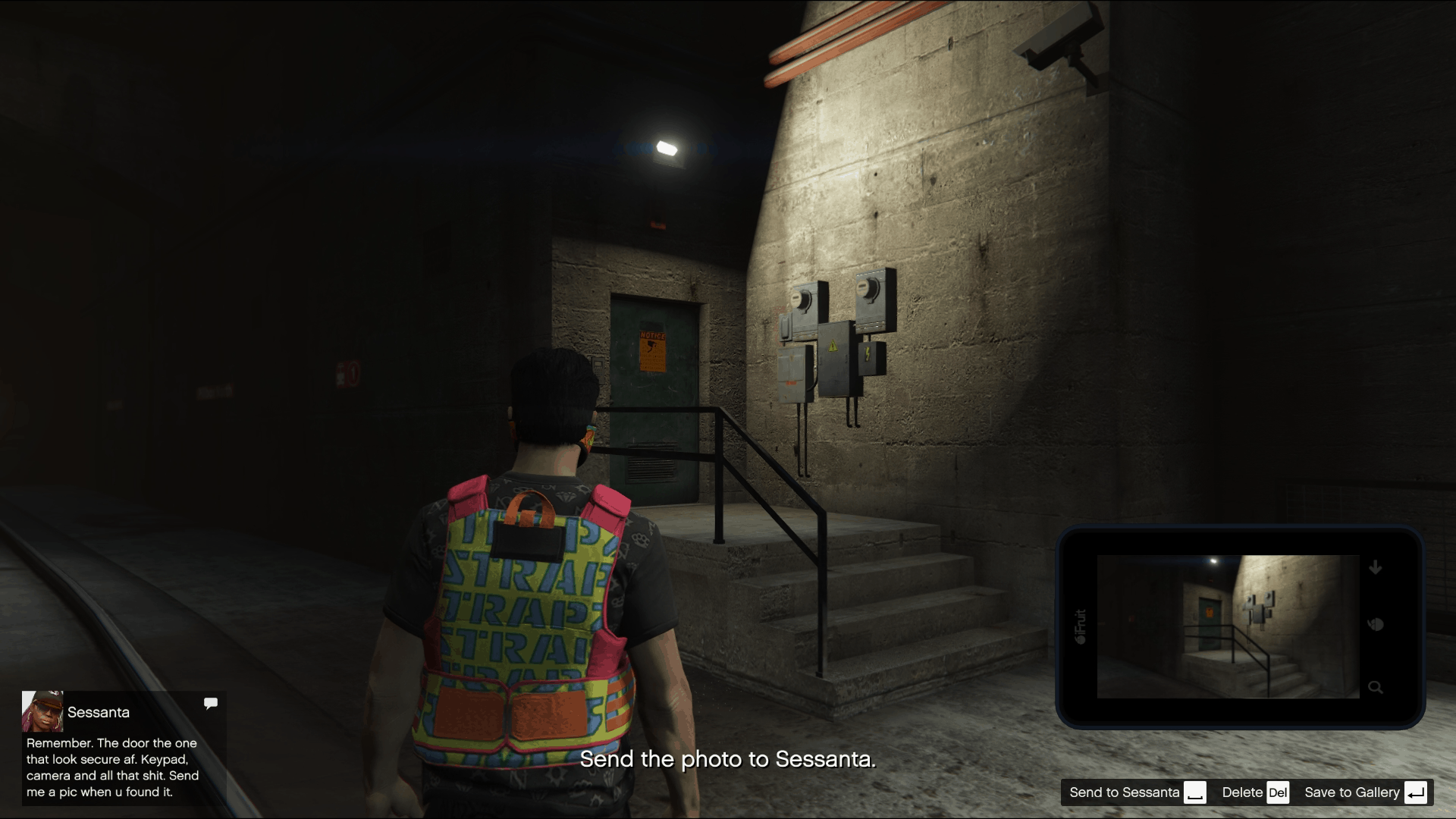 Taking the picture of IAA secret entrance