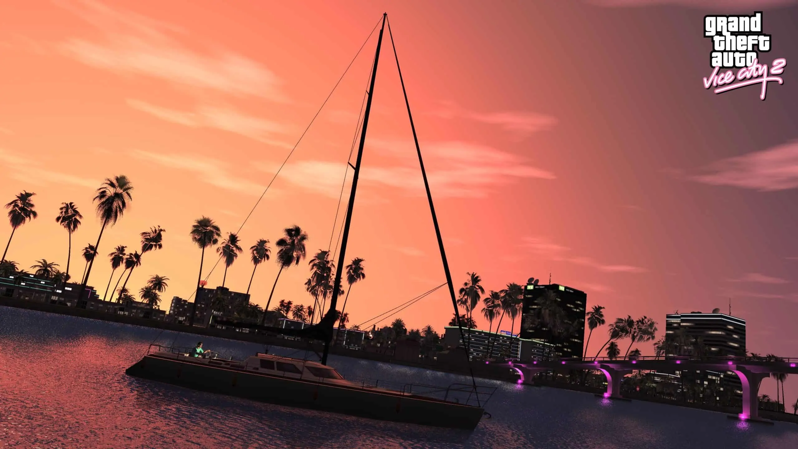 Fan Made GTA Vice City Remaster In RAGE Engine Shown Off In New Screenshots
