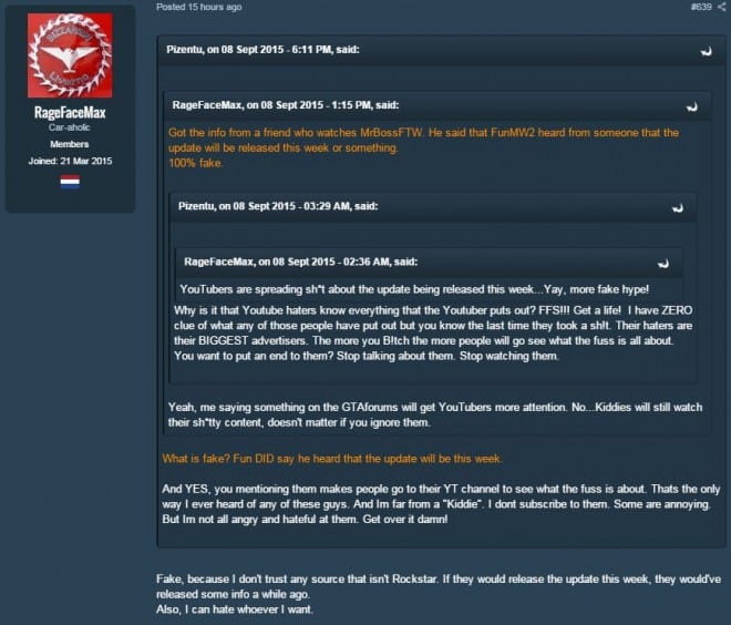 Gta V Fans Annoyed With Rumors, Lack Of Communication