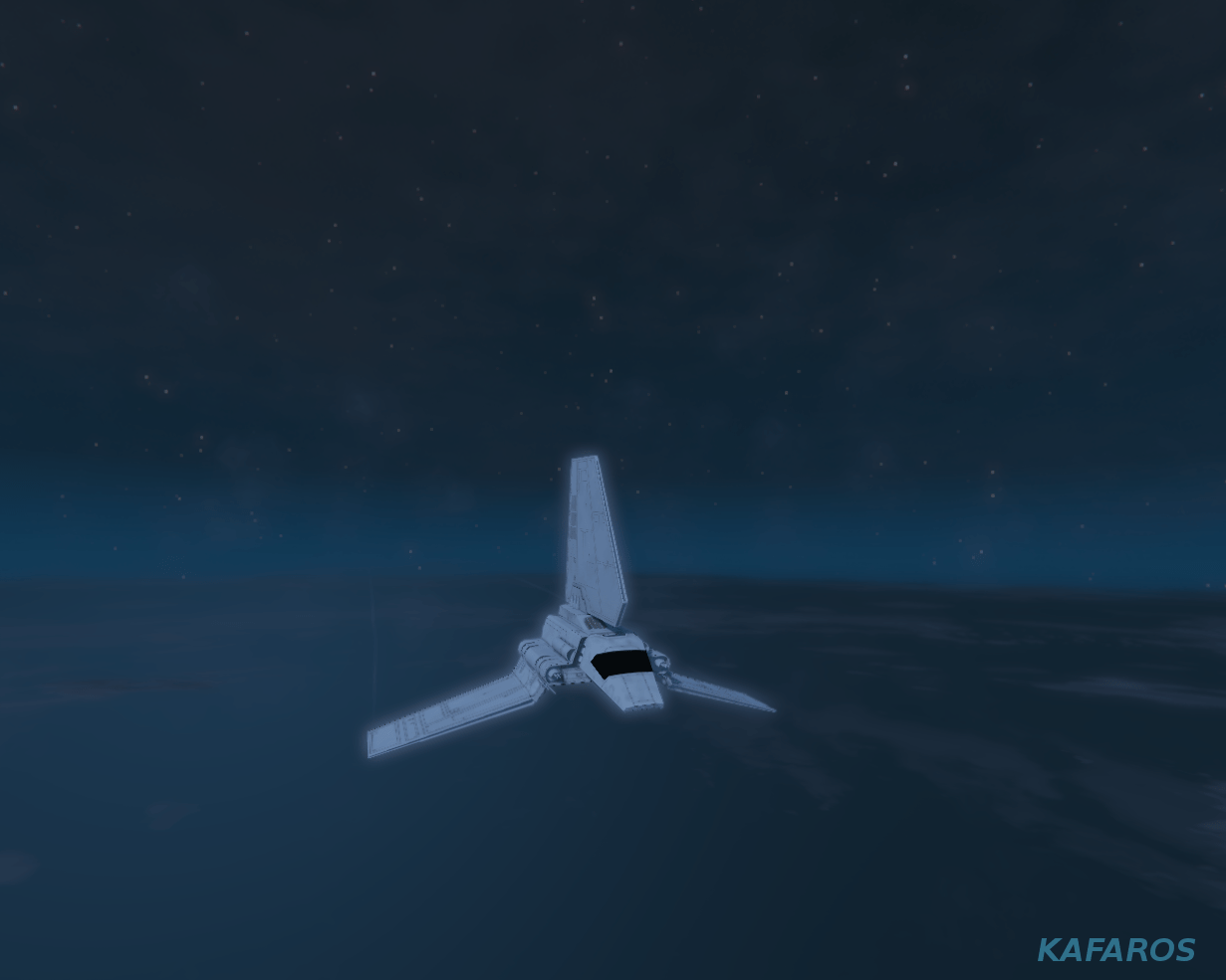 Kinda looks like a duck, if you think about it.