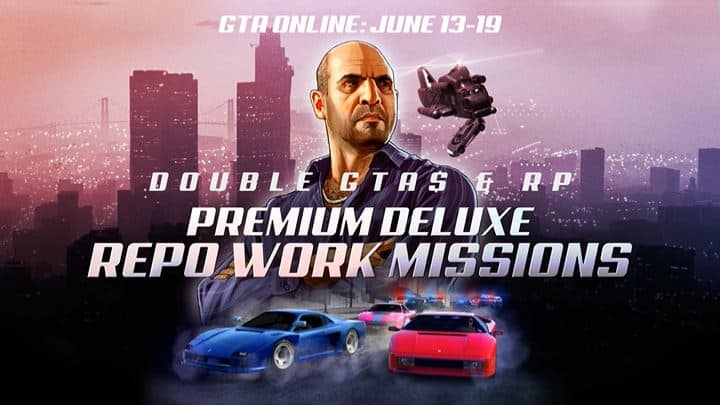 Earn Double With Repo Work In GTA Online This Week