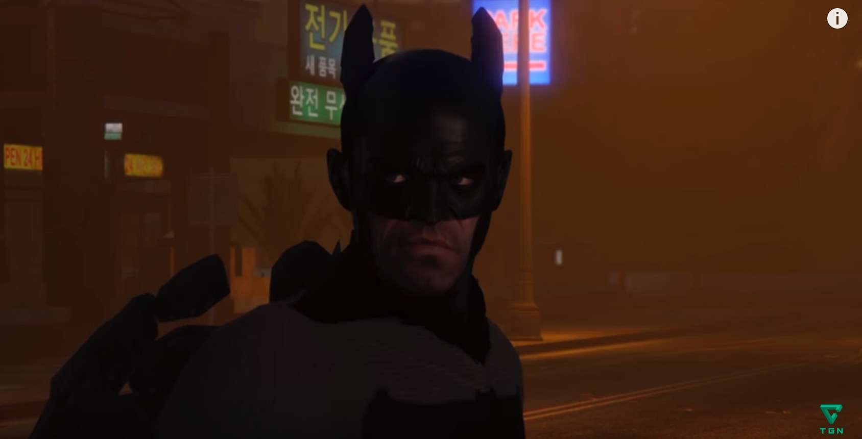 Trevor as Batman