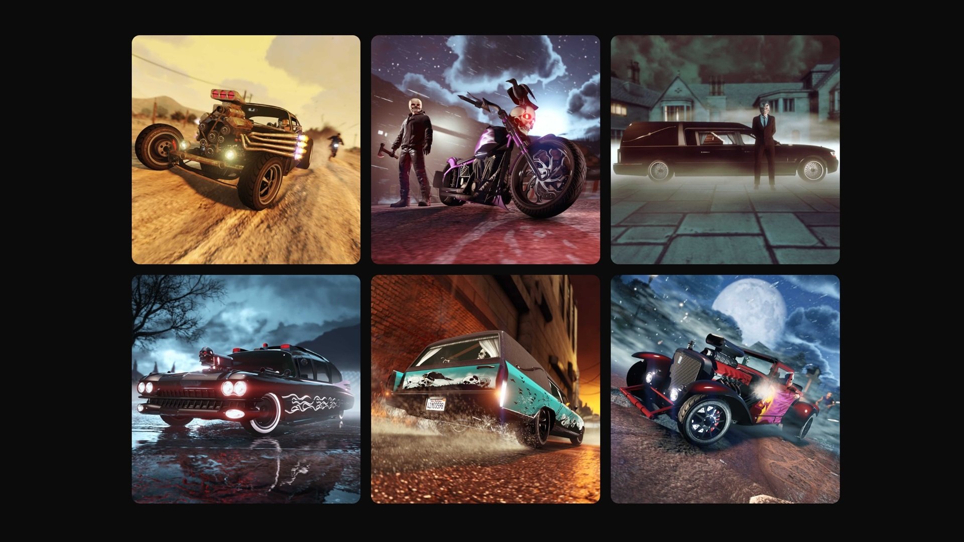 These vehicles guarantee that you'll be riding in style this Halloween season.