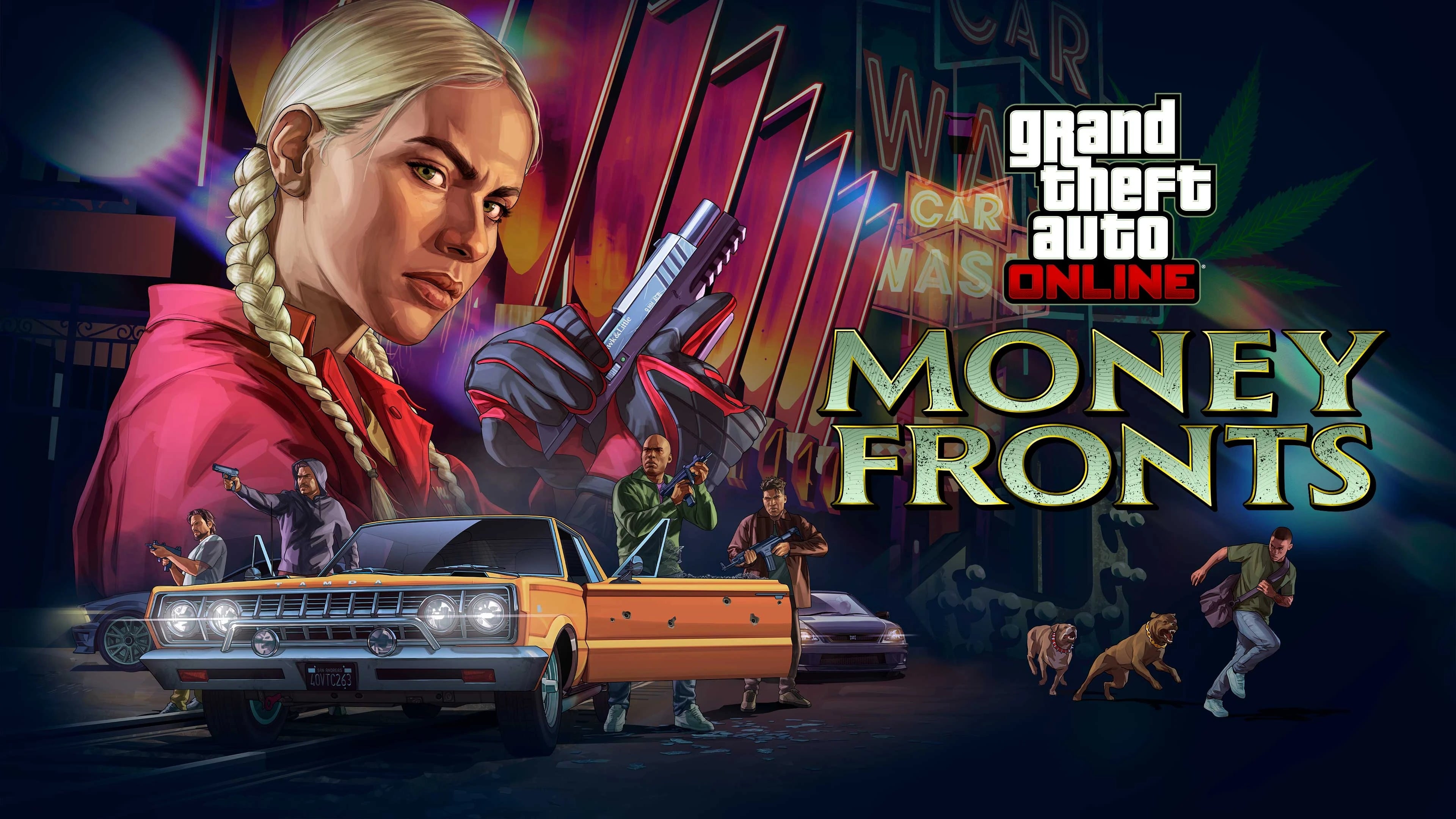 The official artwork for the Money Fronts DLC.
