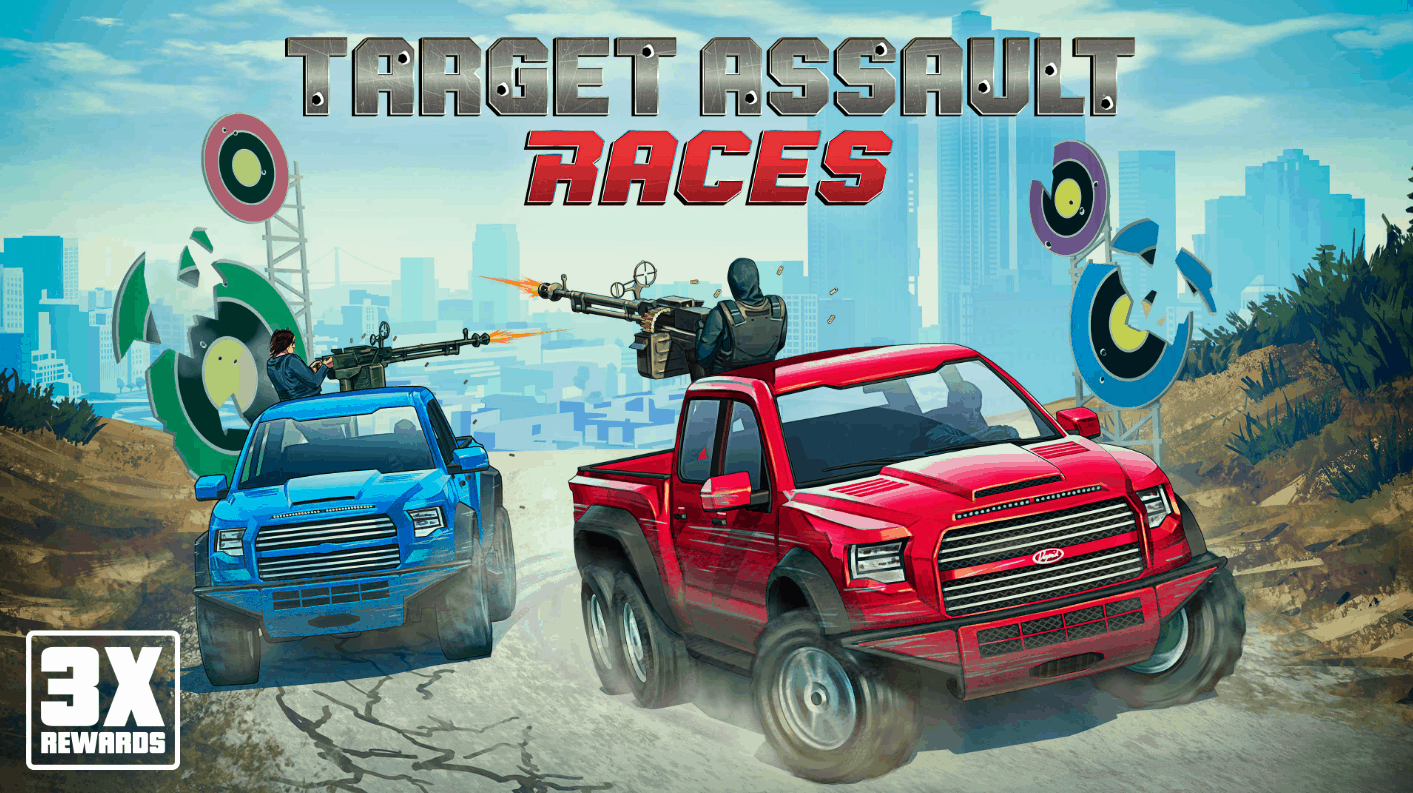Triple Rewards On Target Assault Races In GTA Online This Week