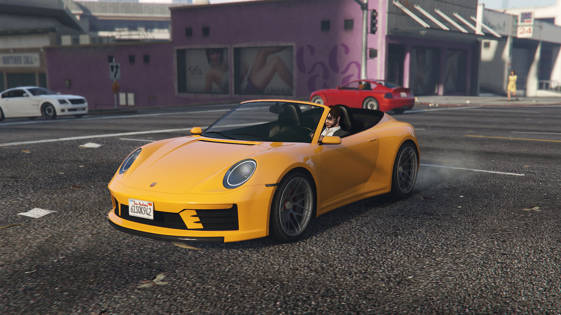 Pfister Comet S2 Cabrio when the top is fully retracted.