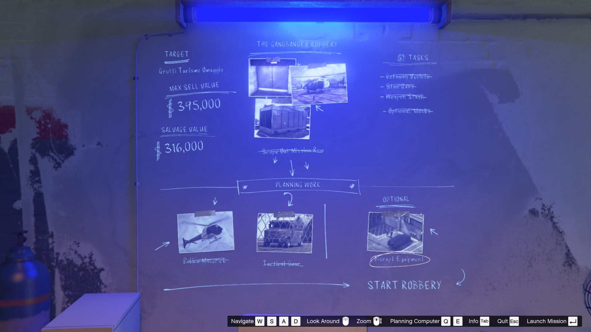 You only get a total of 10 minutes for the complete mission.