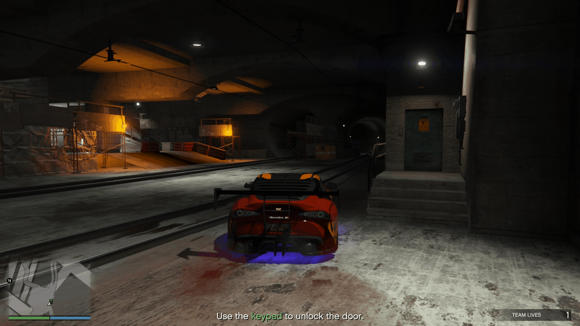 Parking the car right next to the IAA entrance