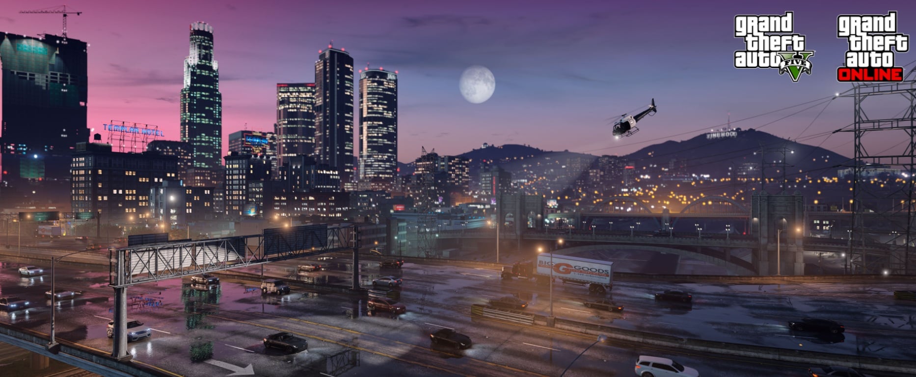 Grand Theft Auto V Enhanced promotional artwork
