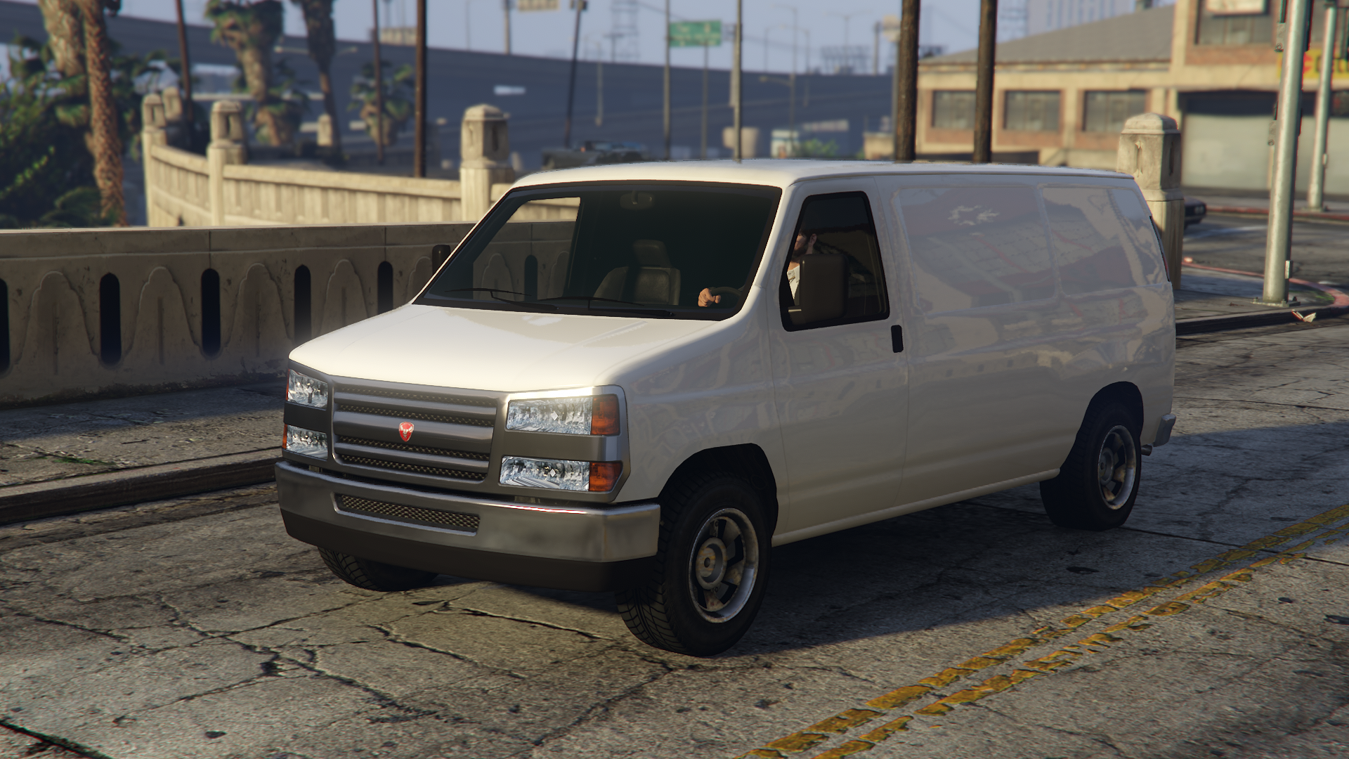 The Bravado Rumpo as seen in GTA Online.