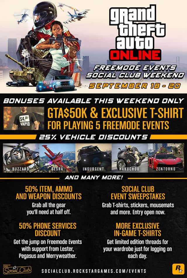This Gta V Weekend Event Is Not To Be Missed