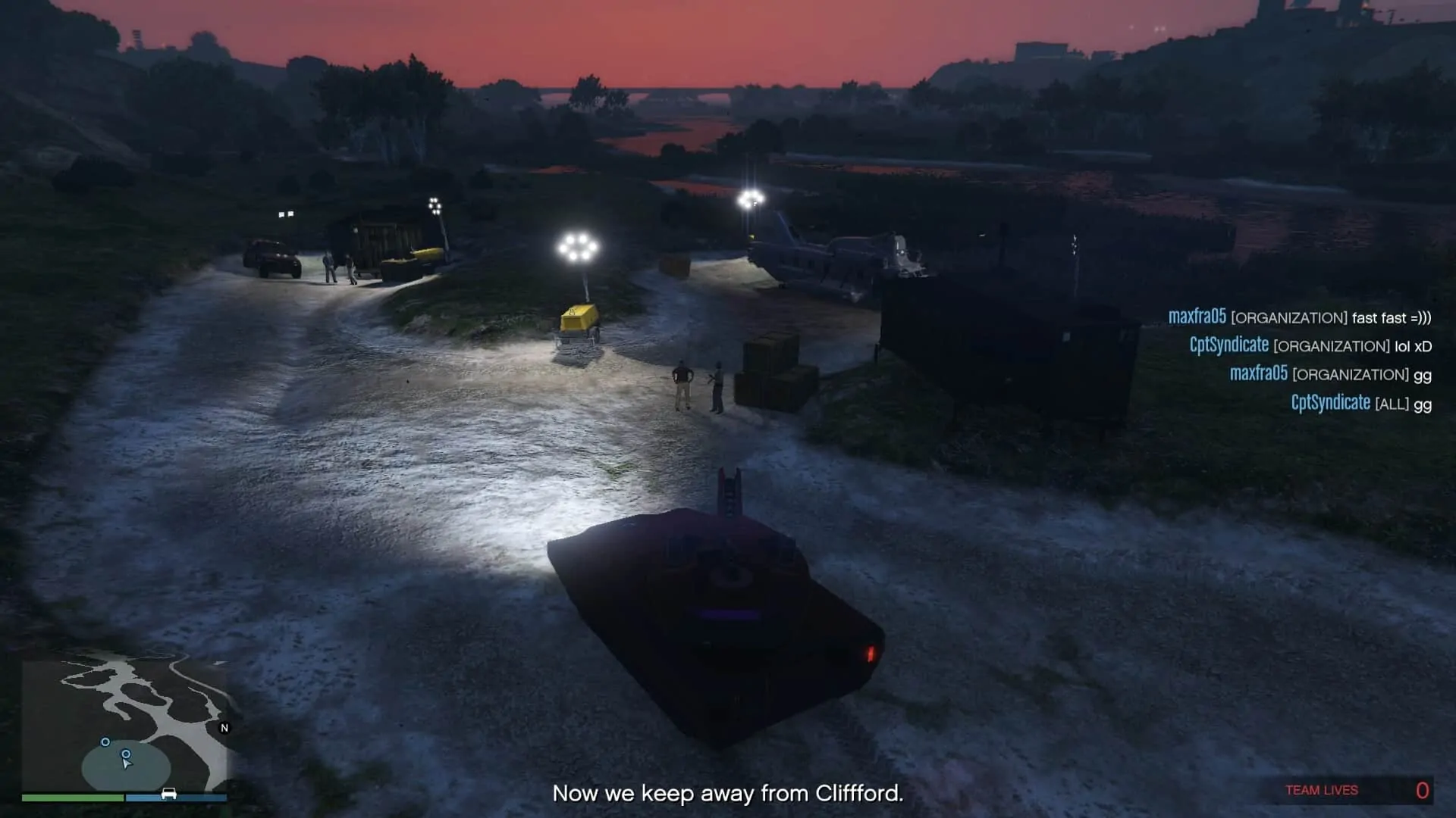 Khanjali delivered to the drop off point