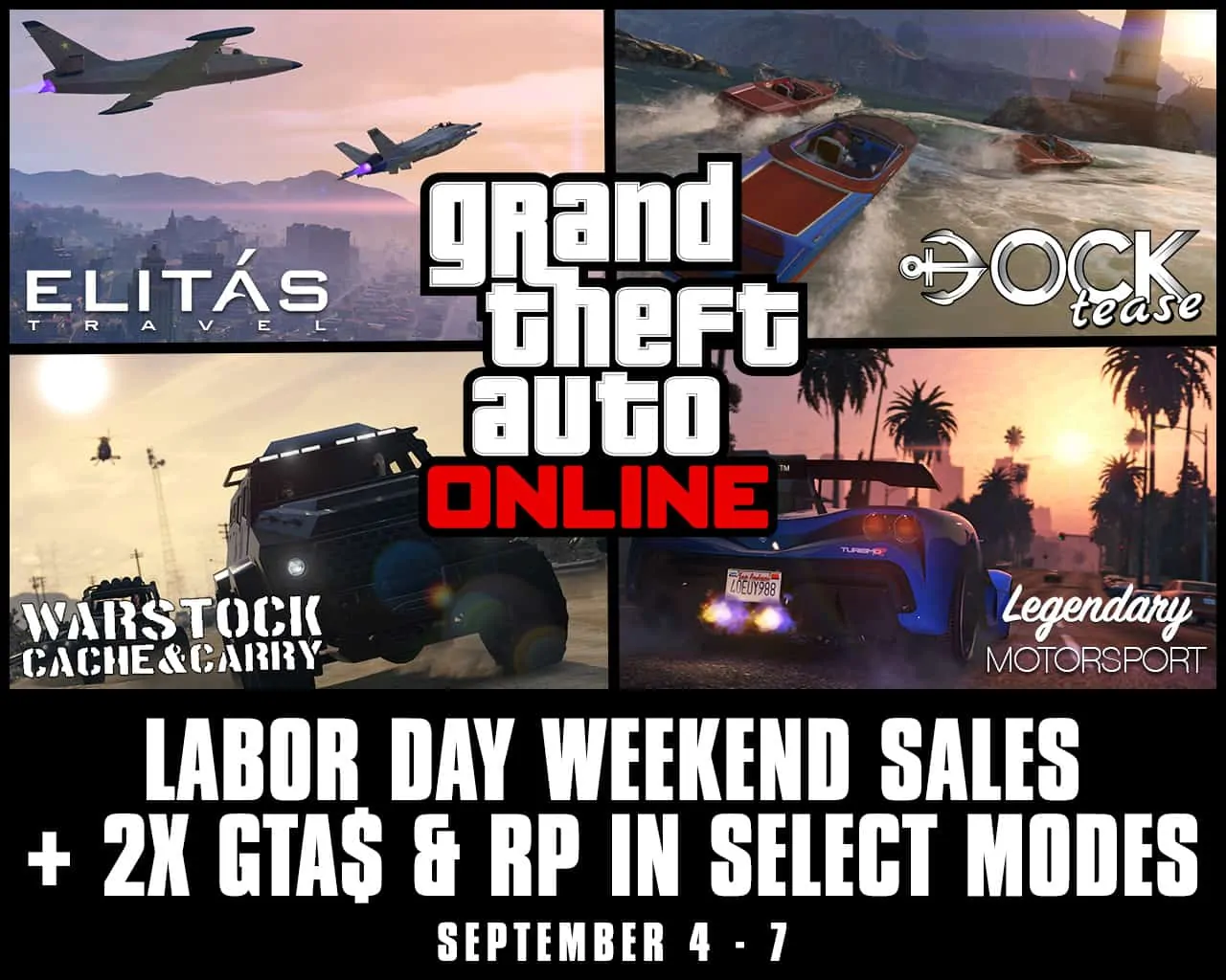 Something For Everyone In Gta Online's Labor Day Weekend Event