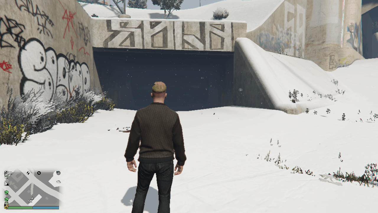 Sewer Tunnel Entrance