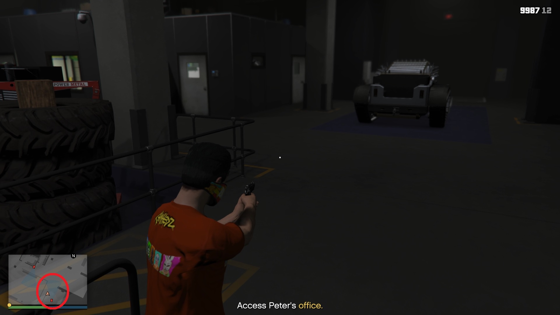 If you aim down sight with a pistol or a weapon in your hand, you can move more accurately and avoid the vision cones by keeping track of your character icon on the minimap.