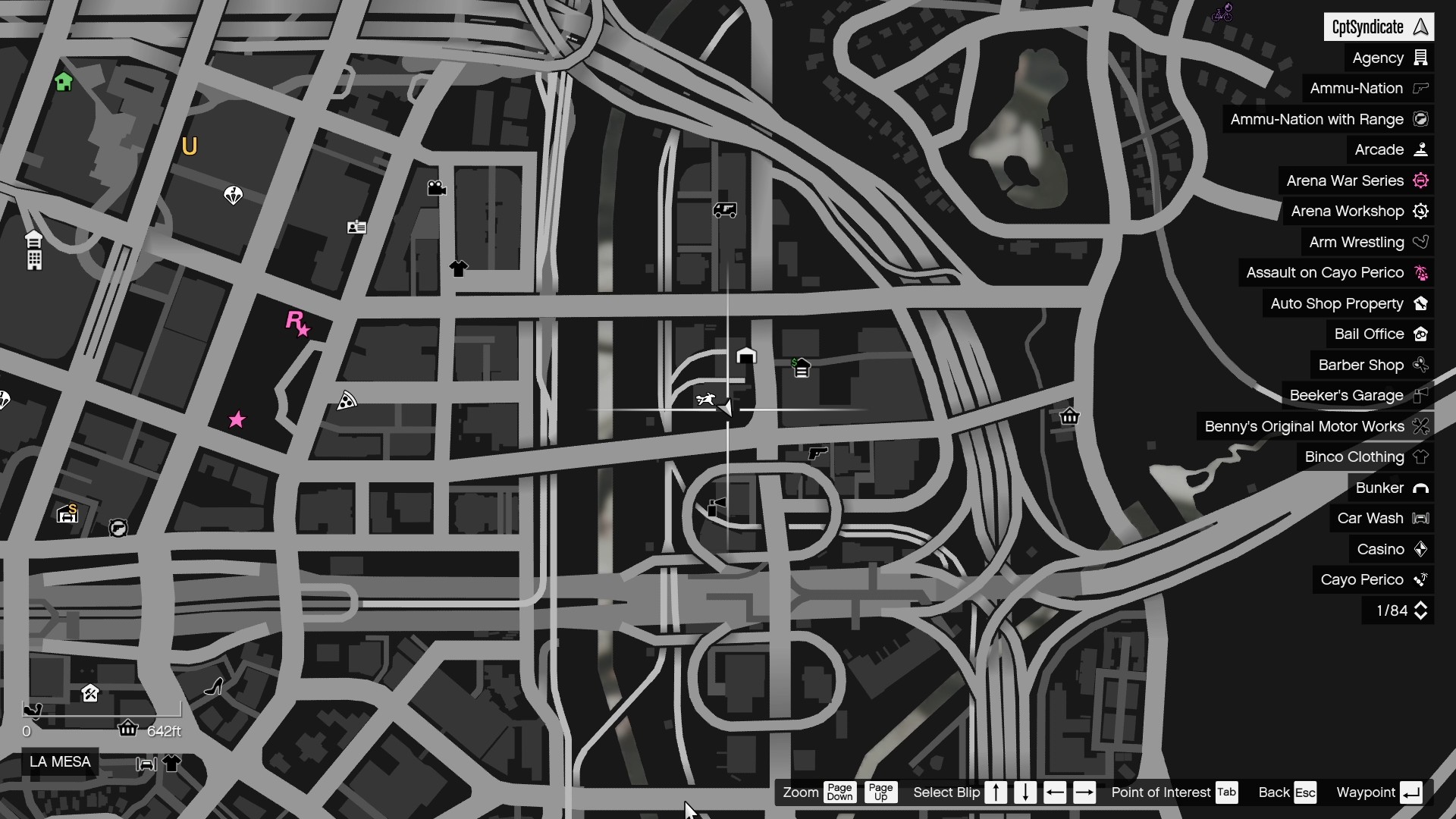 The map shows the location of the Yuanbao in La Mesa.