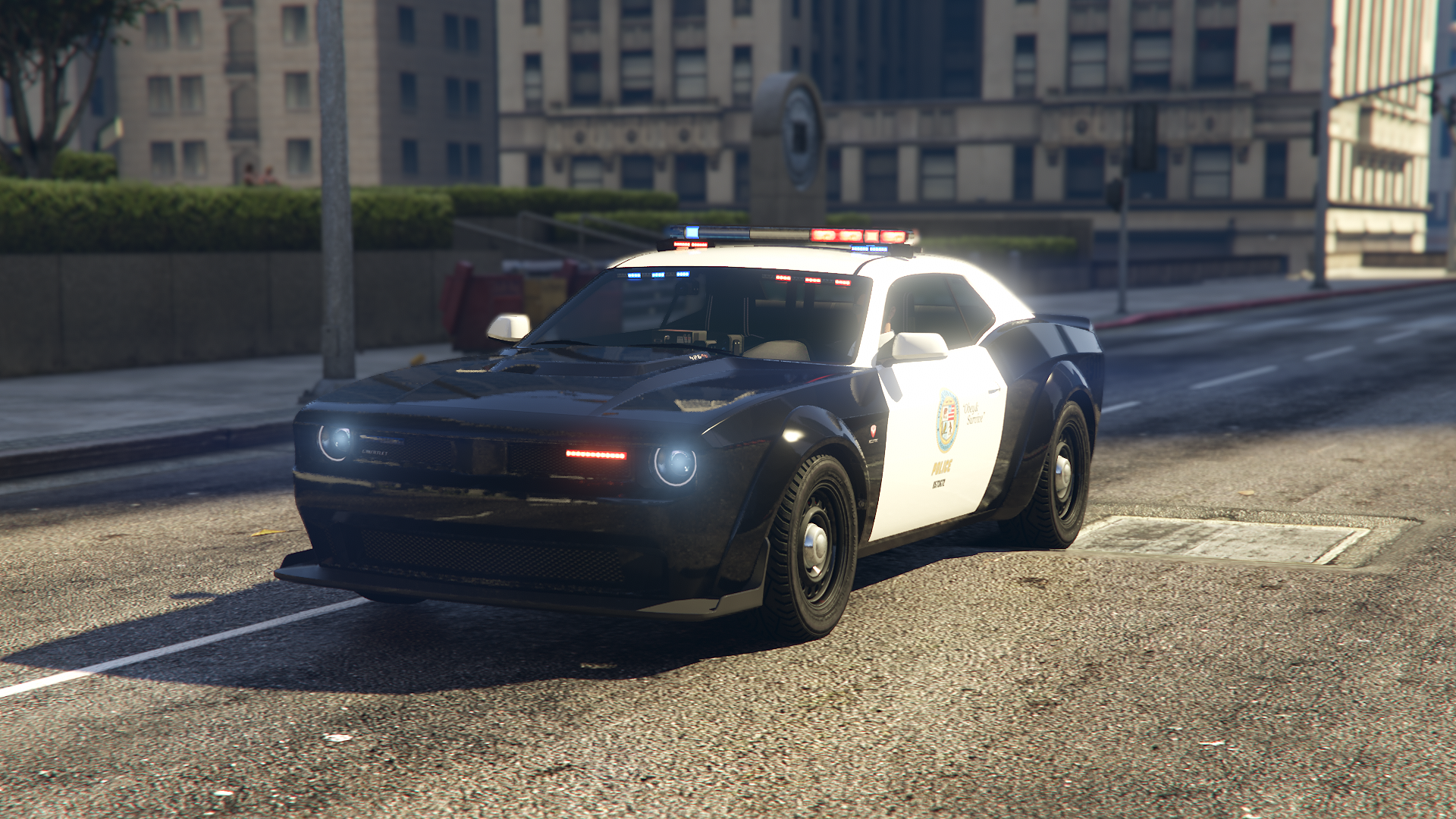 Bravado Gauntlet Interceptor as seen in GTA Online.