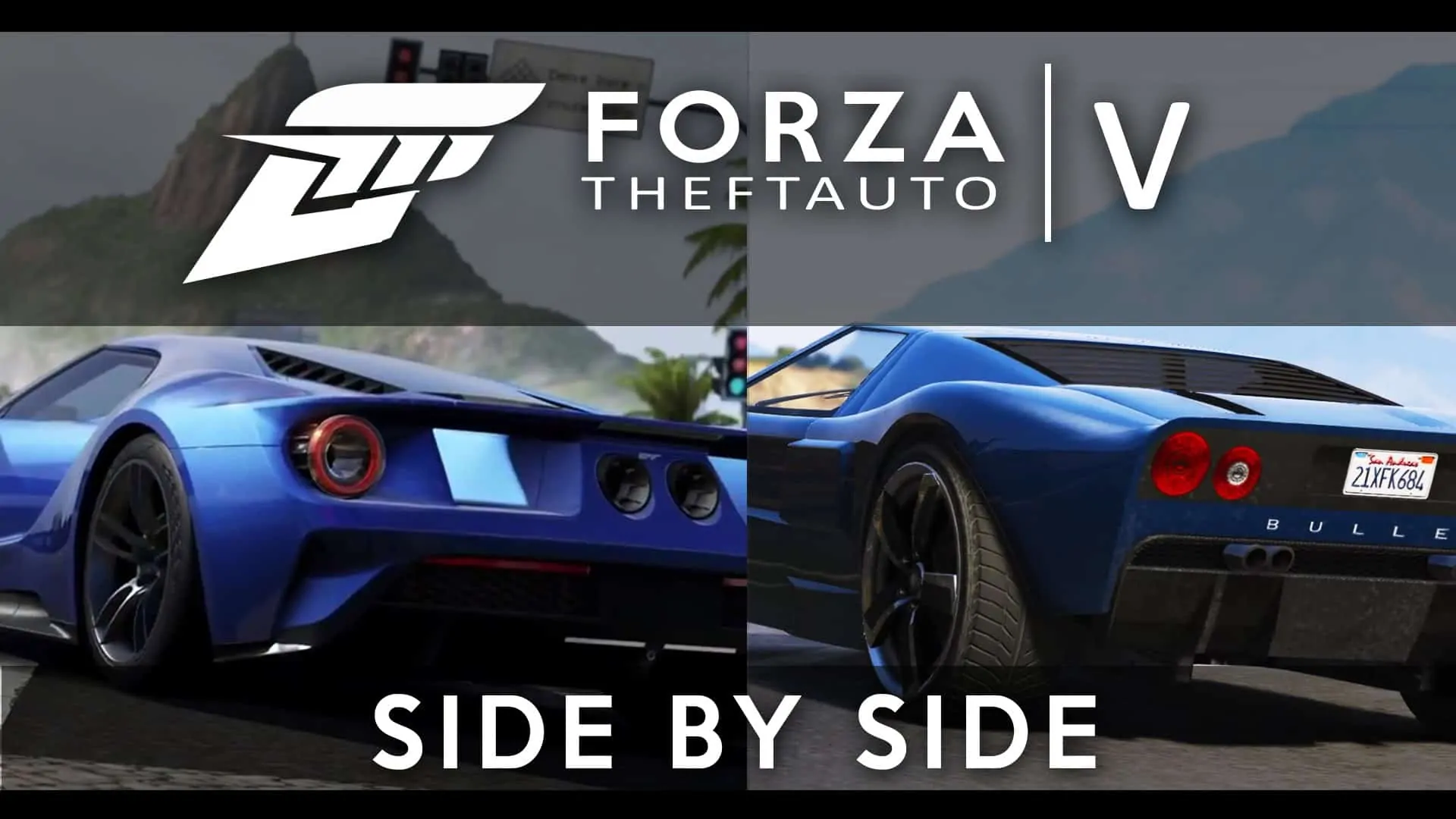 GTA V Meets Forza 6 Launch Trailer
