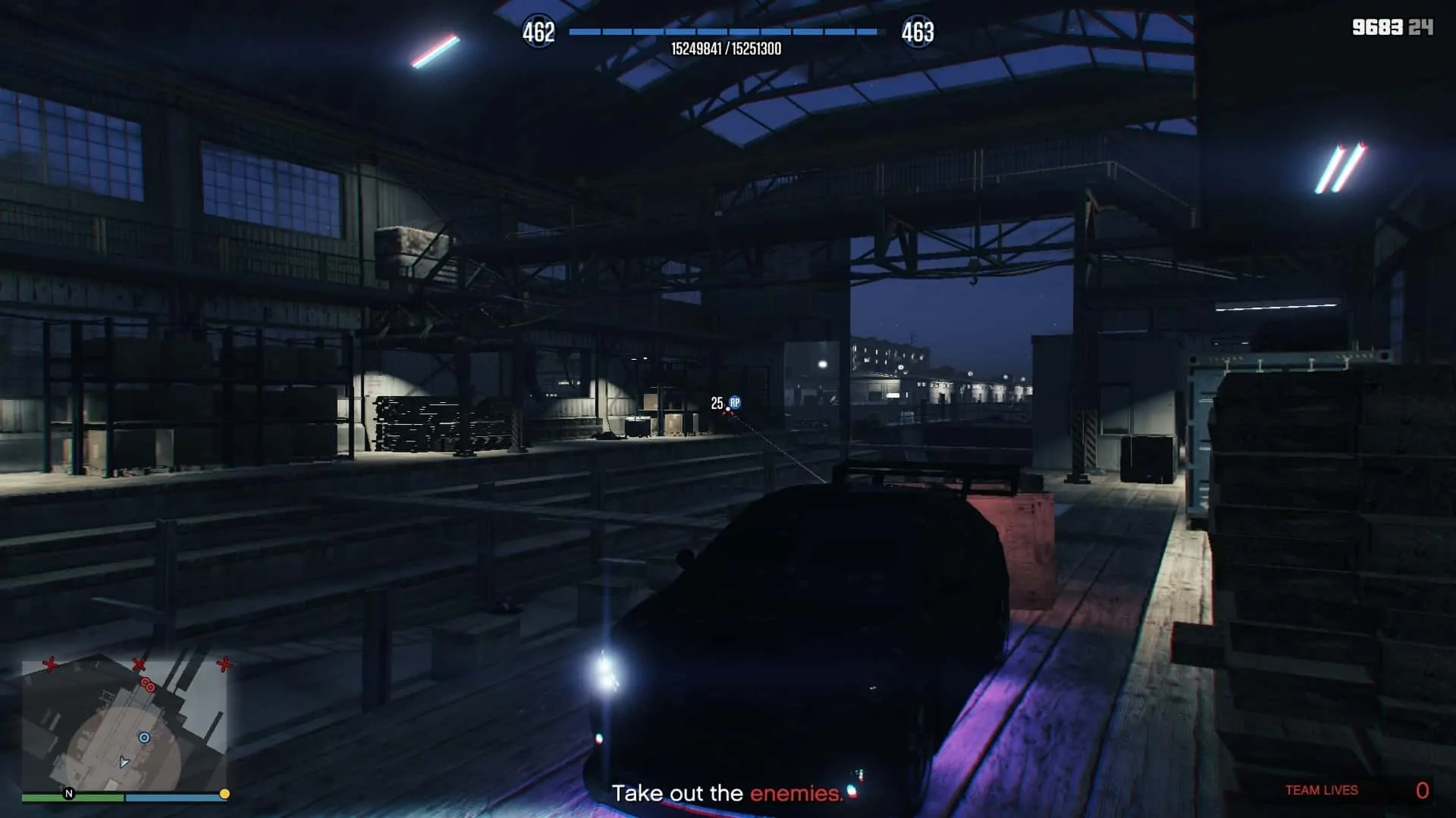 Sitting back in the Armored Kumara and taking out the enemies which the helicopters dropped