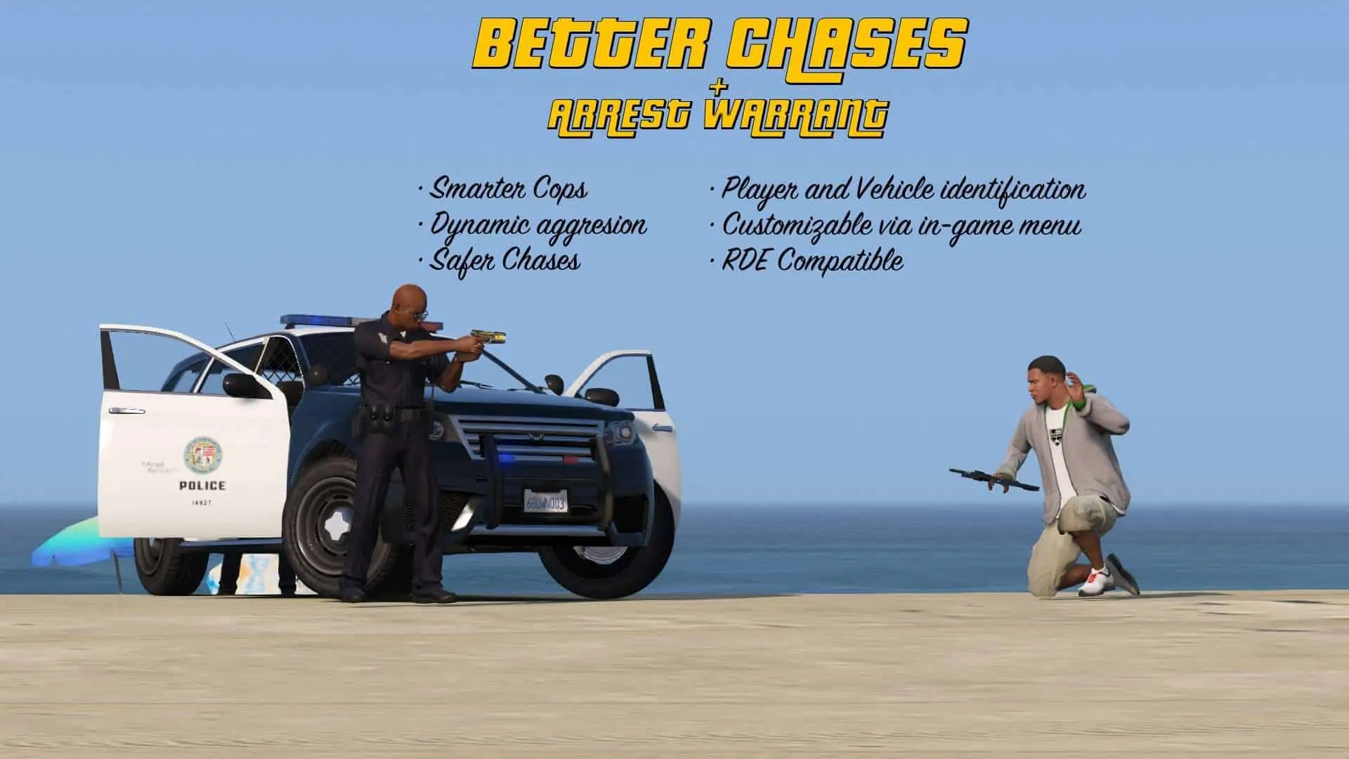 GTA 5 Police Mods Makes Cops Less Violent and More Competent