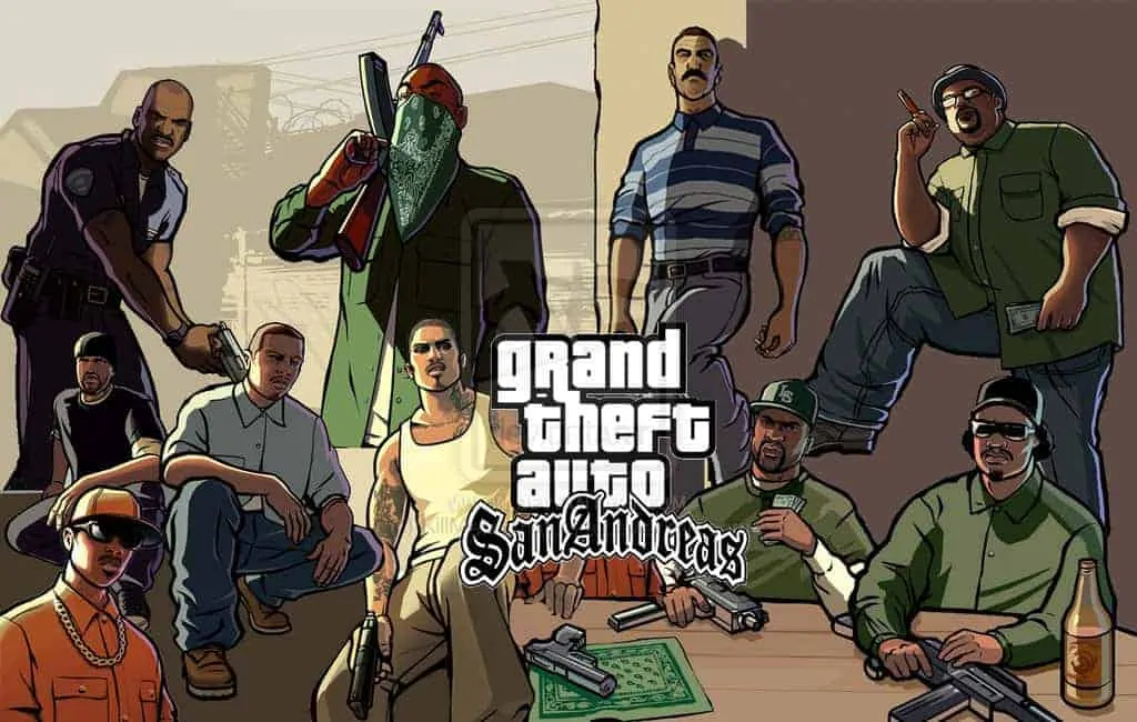 GTA San Andreas Released On PSN