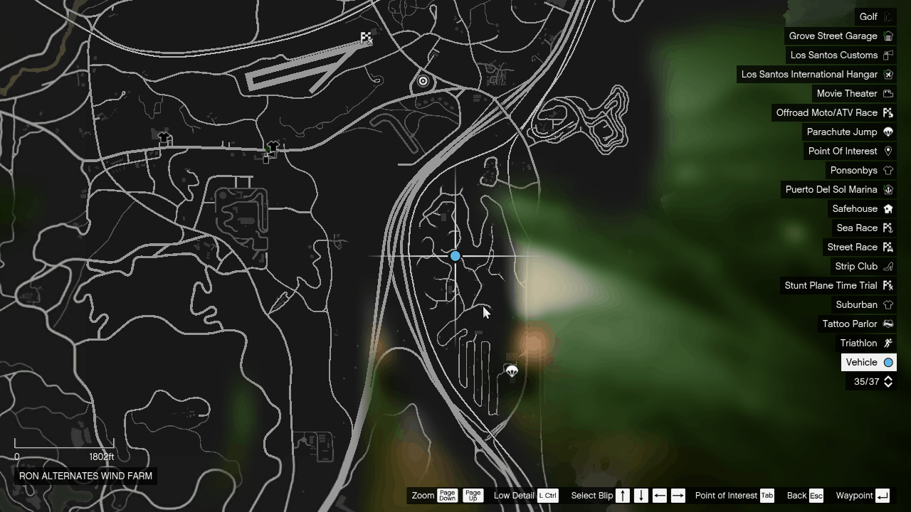 The event is located on top of a hill at RON Alternates Wind Farm