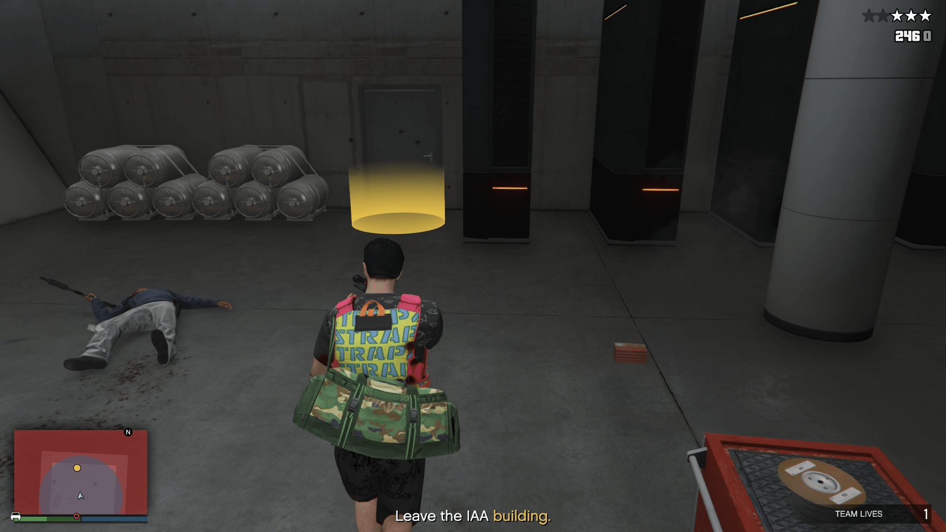 Exiting the IAA Facility