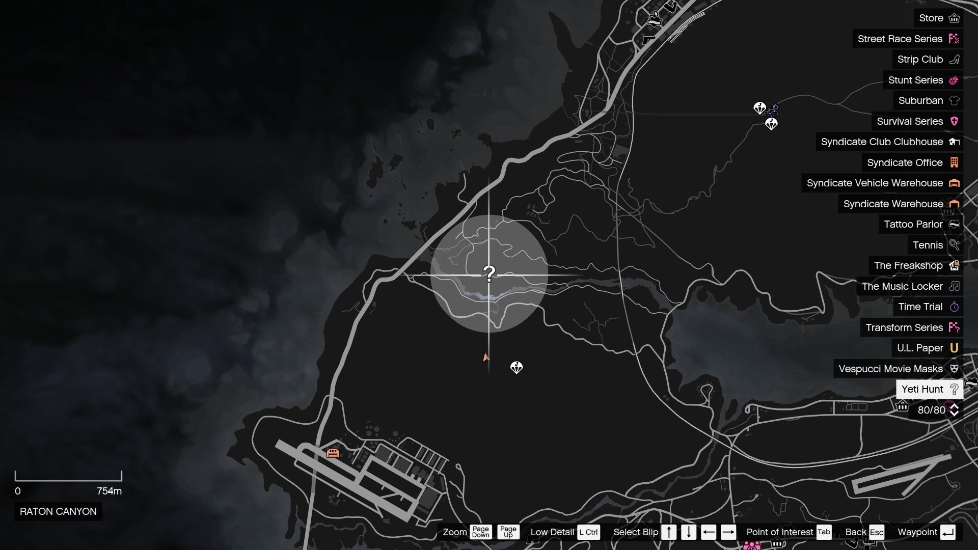 This is where you will find the clues and hunt the Yeti.