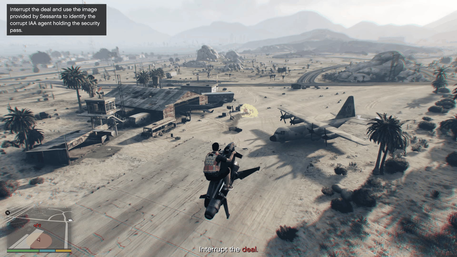 Interrupting the deal by attacking