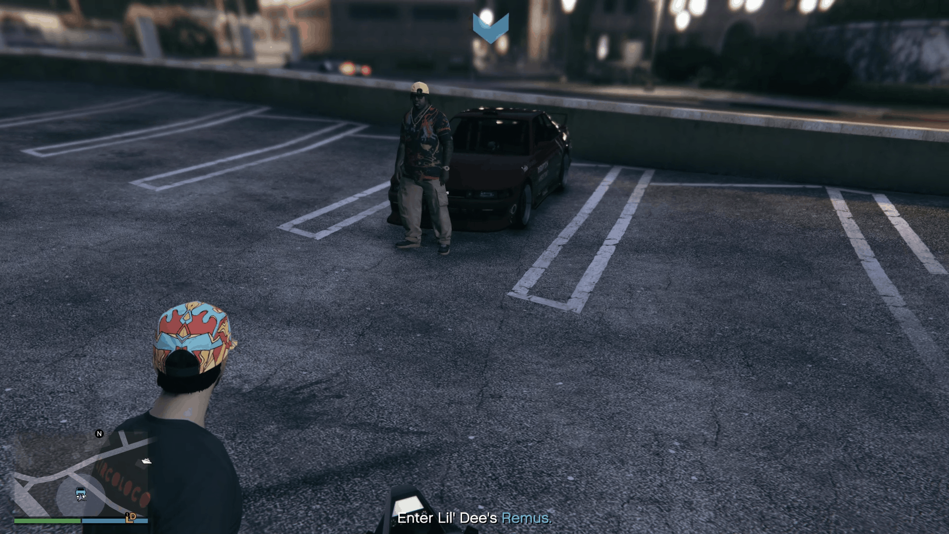 Meeting Lil Dee for the first time