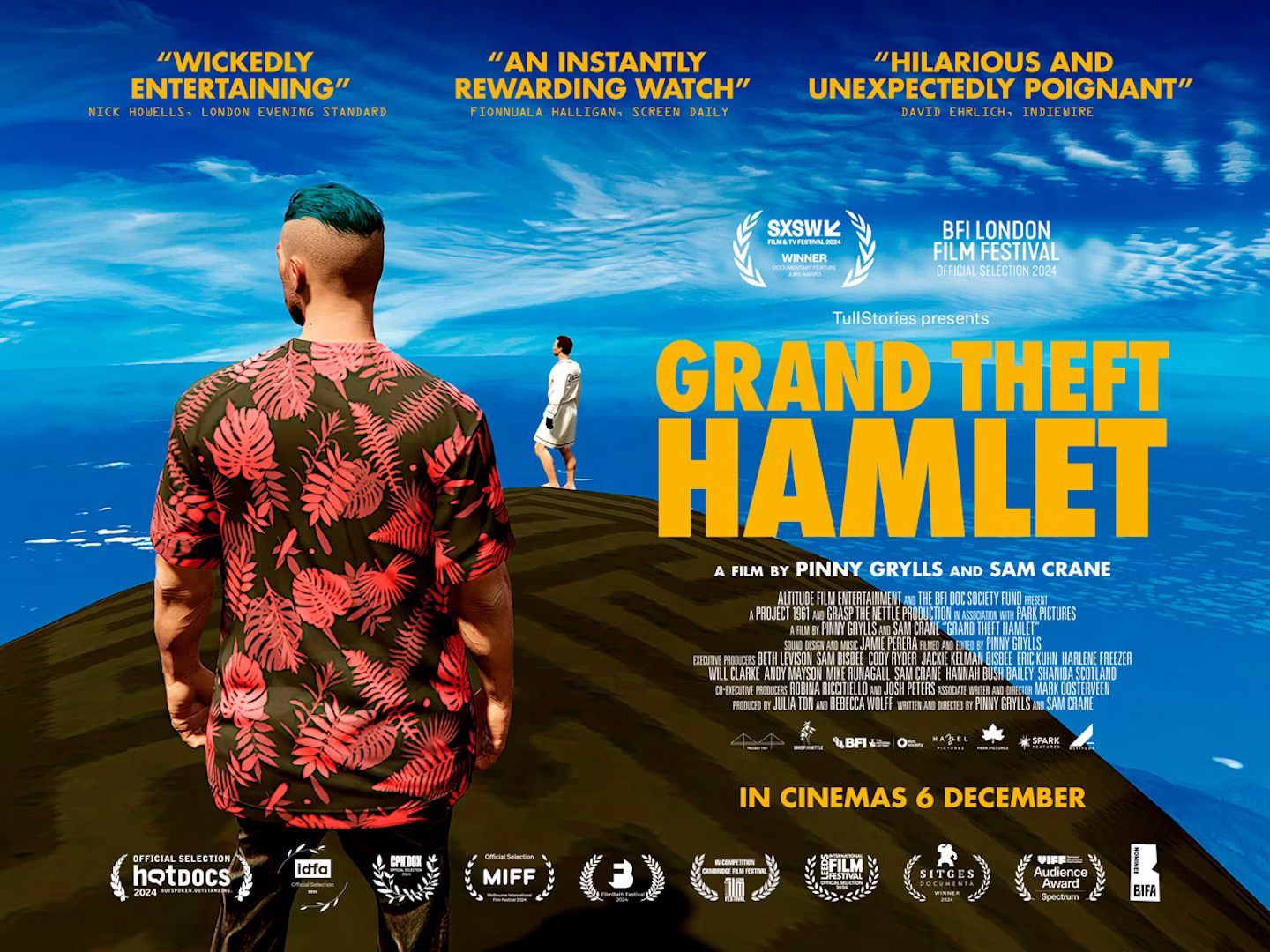 Official poster of Grand Theft Hamlet.