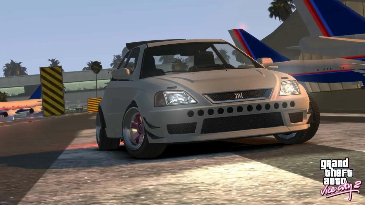 A bit too 90's to fit into the 80's setting, but this is just a tech demo at this point.