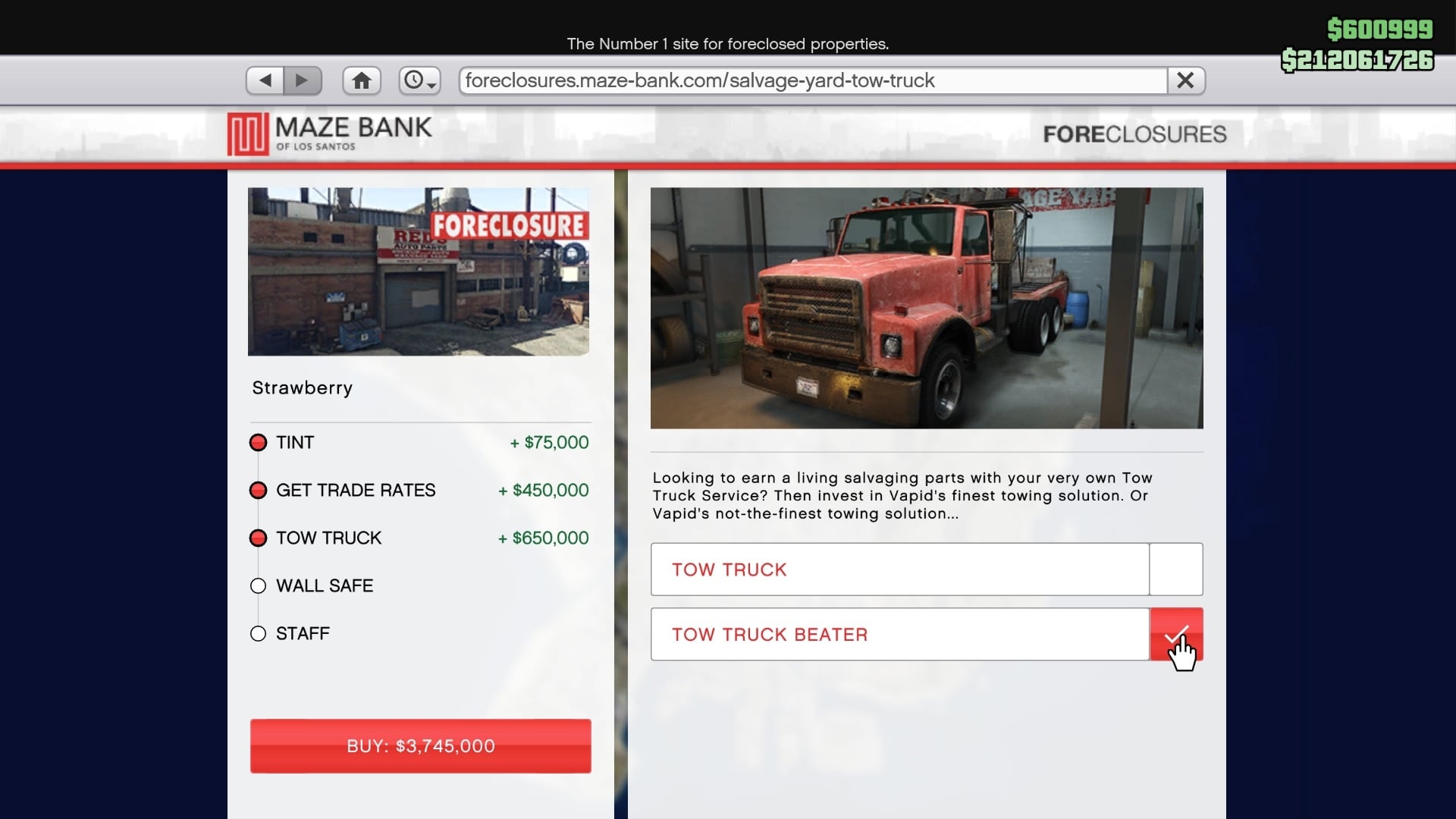 The cheaper truck just looks a bit beat up.