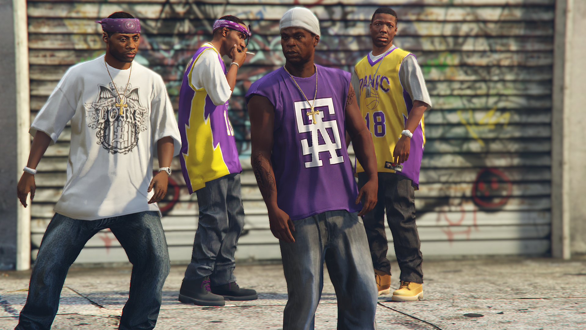 Ballas at Grove Street.