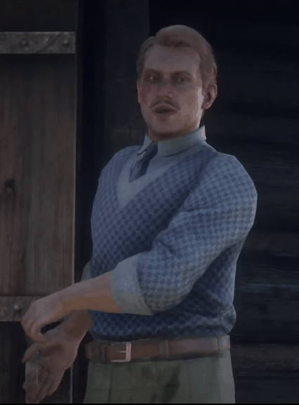 Francis Sinclair as seen in Red Dead Redemption 2