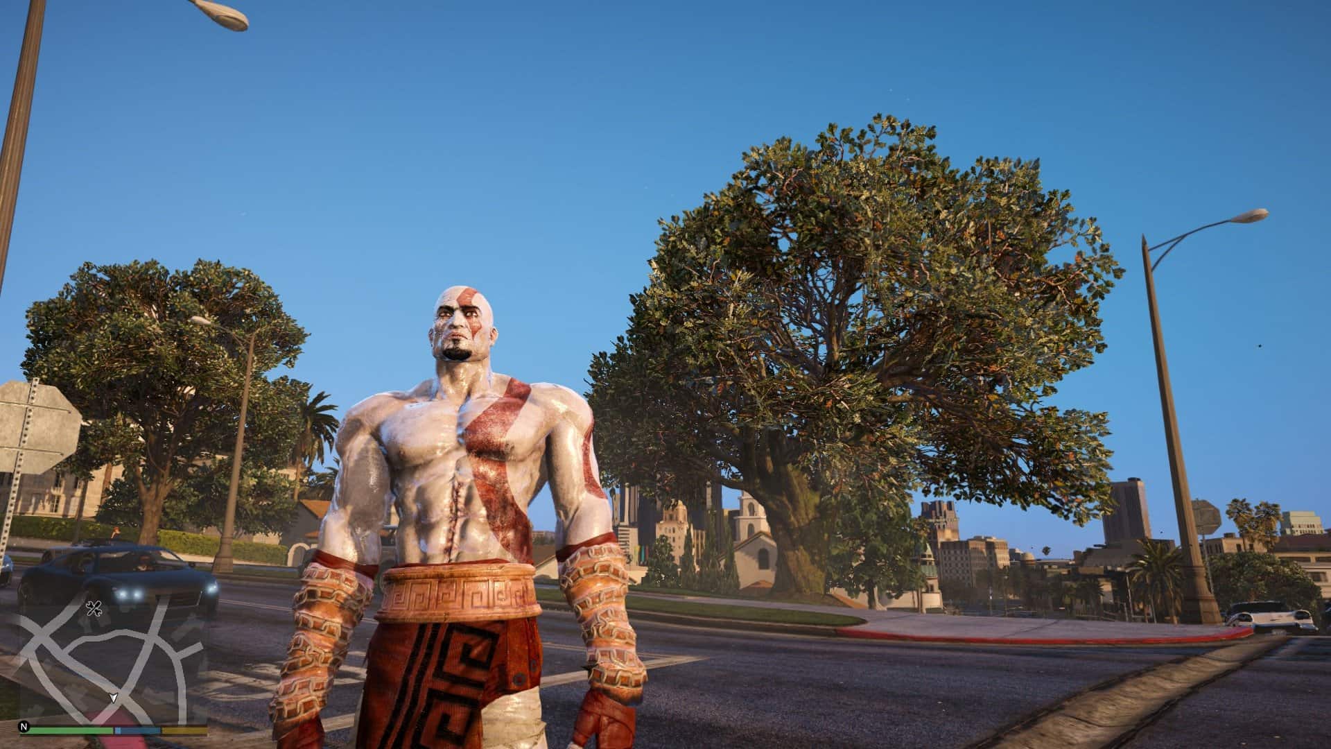 GTA 5 Meets God Of War