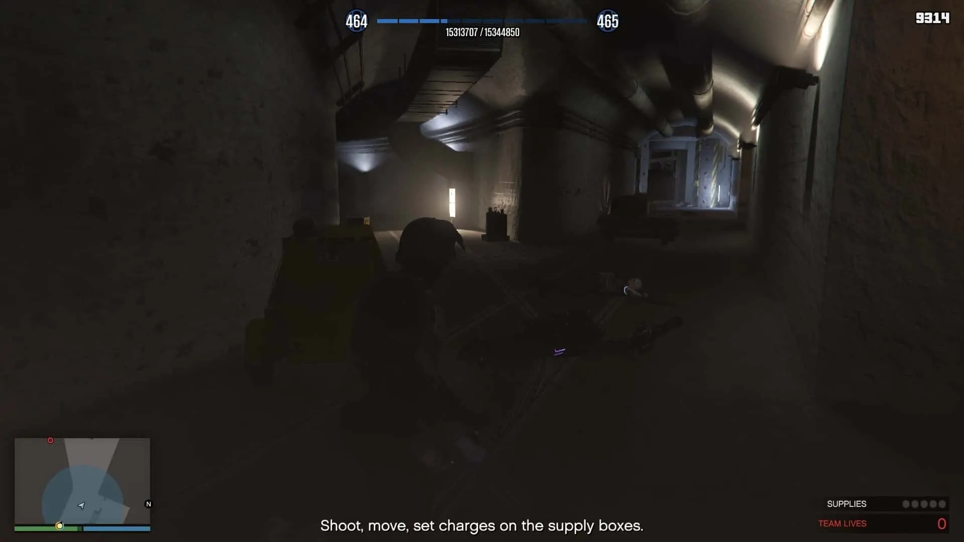 Intersection to go either right or left